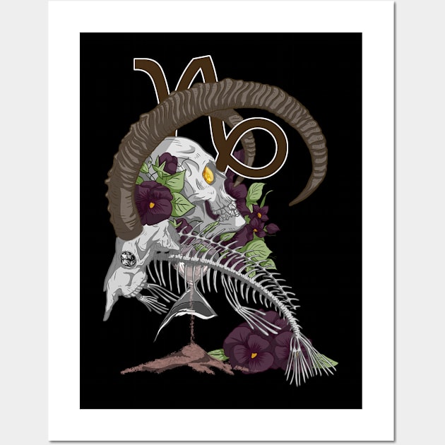 Vanitas de Capricorn Wall Art by SilwerVIII